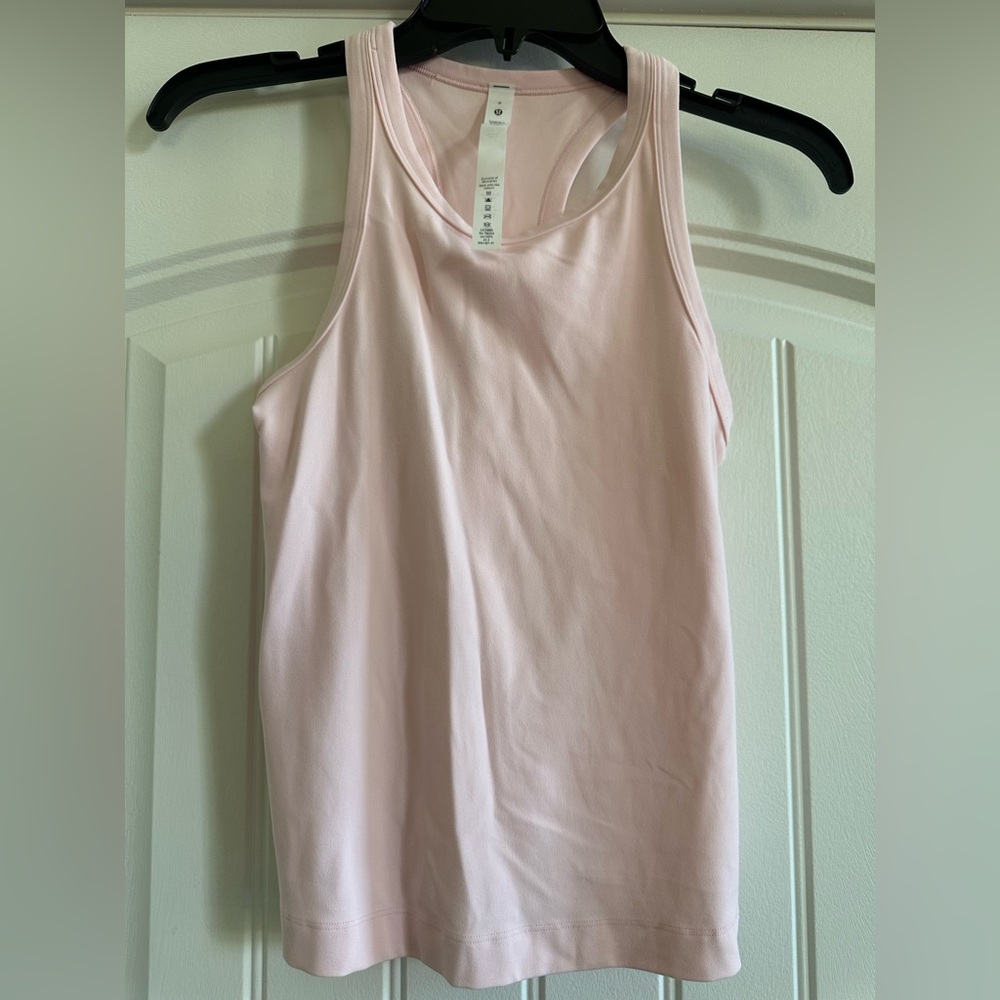 Lululemon Athletica Align Wait Length Racerback in Strawberry Milkshake